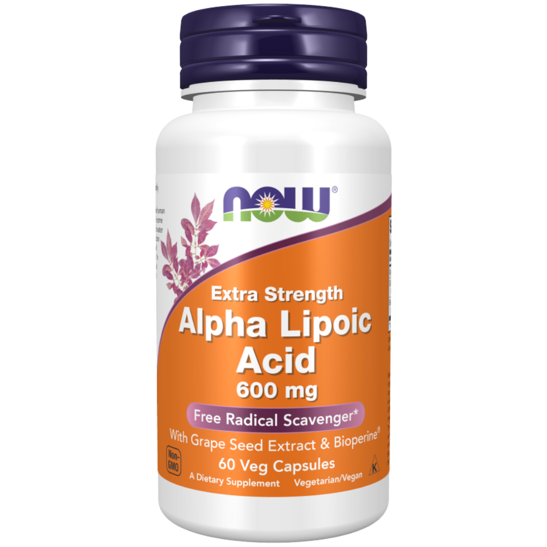 Alpha Lipoic Acid, 600mg, 60 Capsules