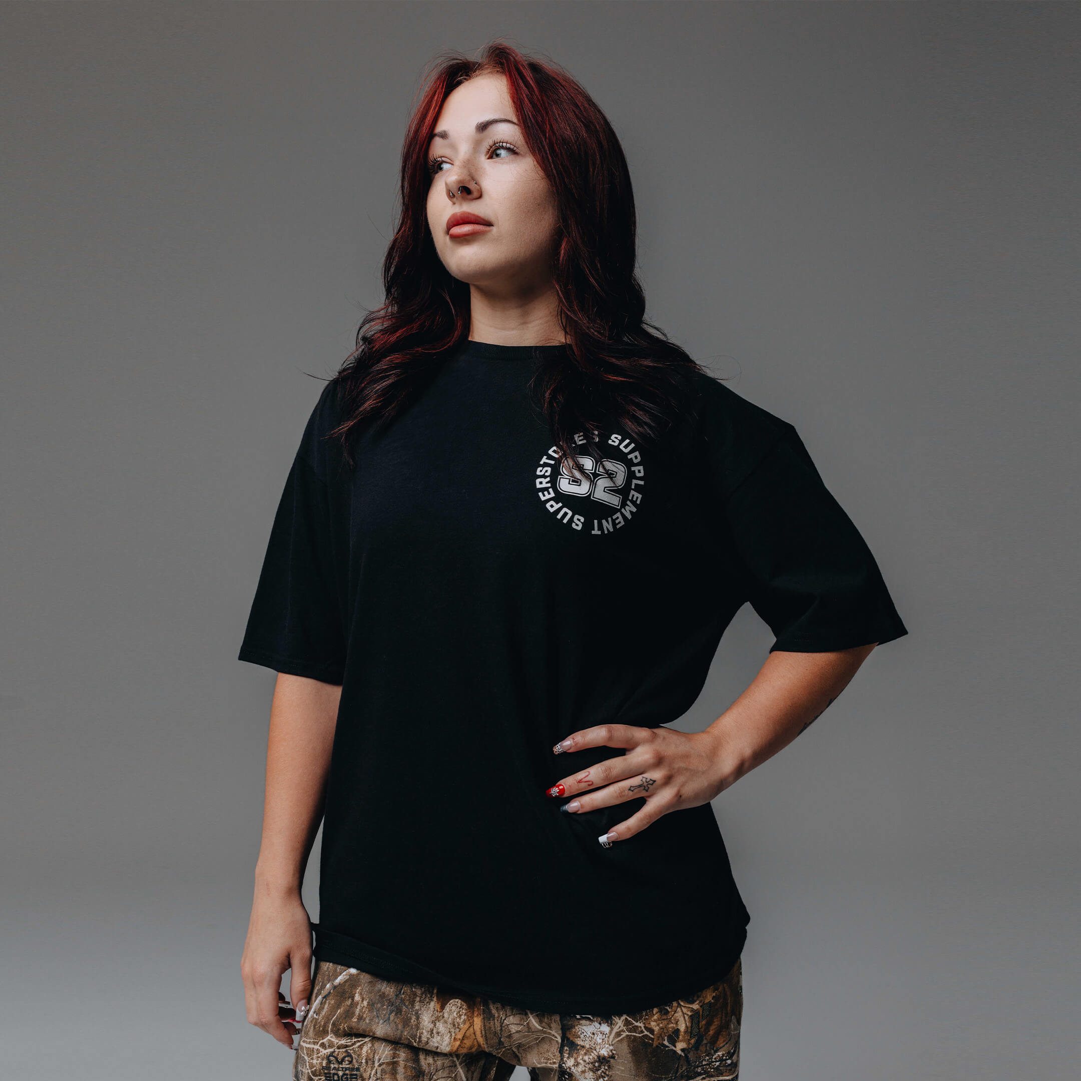 S2 Faction Lifting Club Oversized Tee