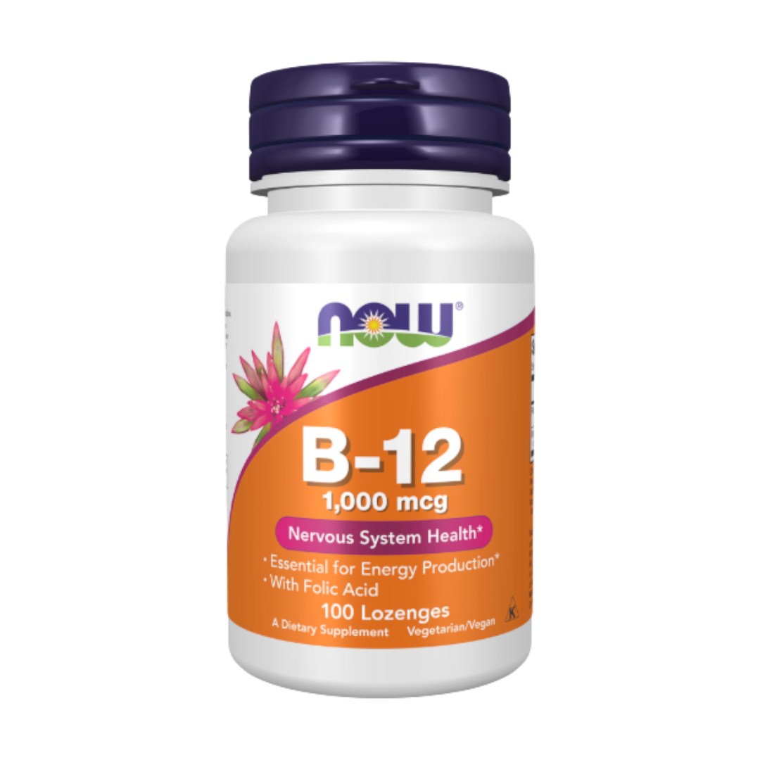 B-12, 1000mcg, 100 Lozenges