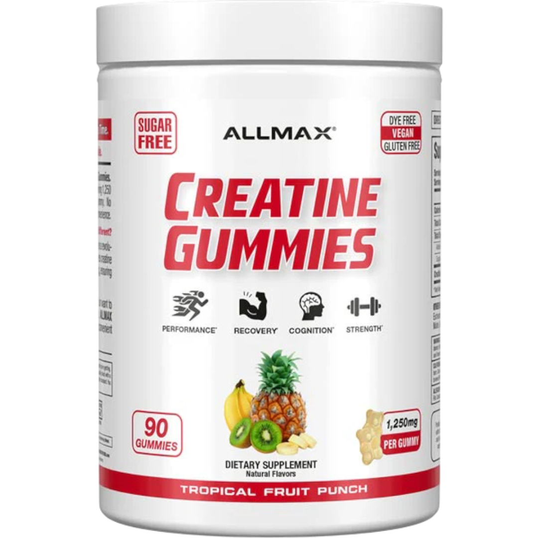 Creatine Gummies, Tropical Fruit Punch
