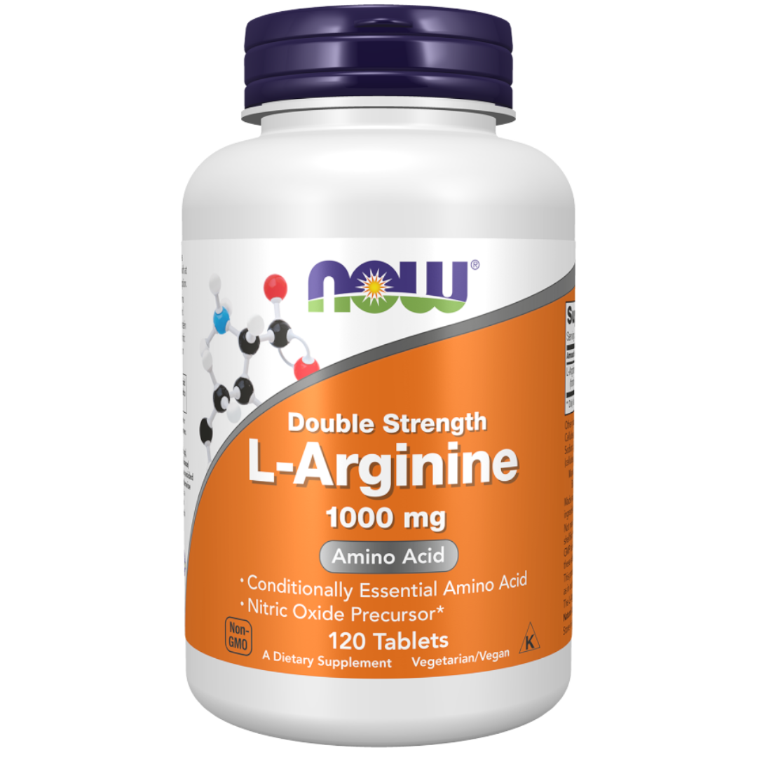 L-Arginine, 1000mg, 120 Tabs
