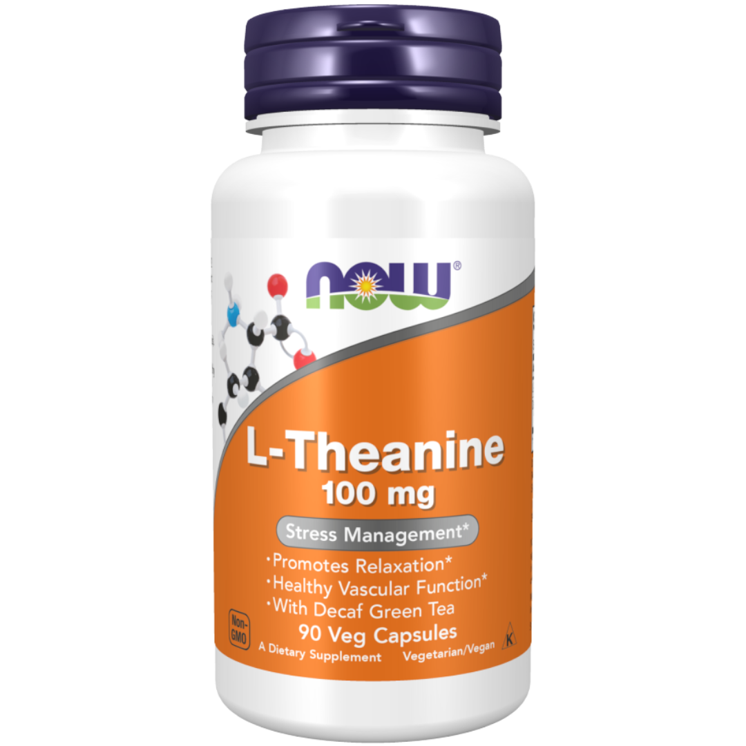 L-Theanine, 100mg, 90 Caps