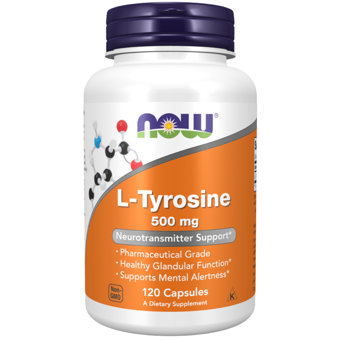 L-Tyrosine, 500mg, 120 caps