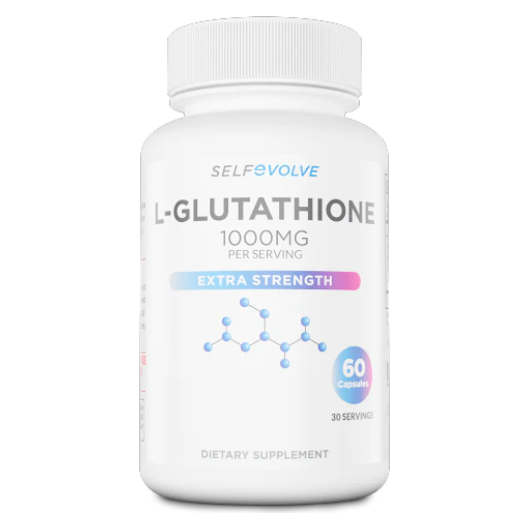 L-Glutathione, 1000mg, 60 capsules