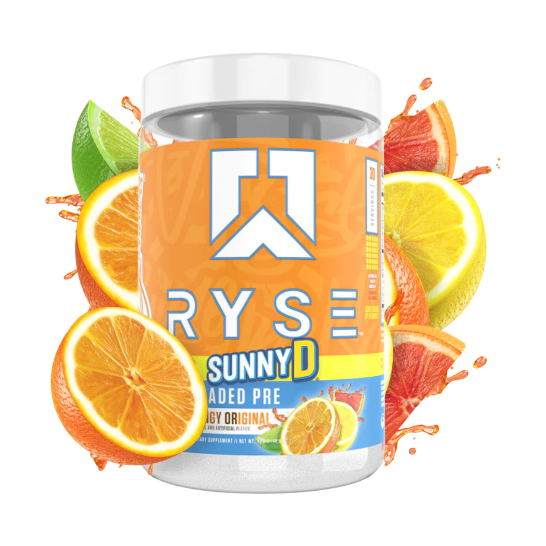 RYSE Loaded Pre-Workout SunnyD Tangy Original RYSE Loaded Pre-Workout SunnyD Tangy Original