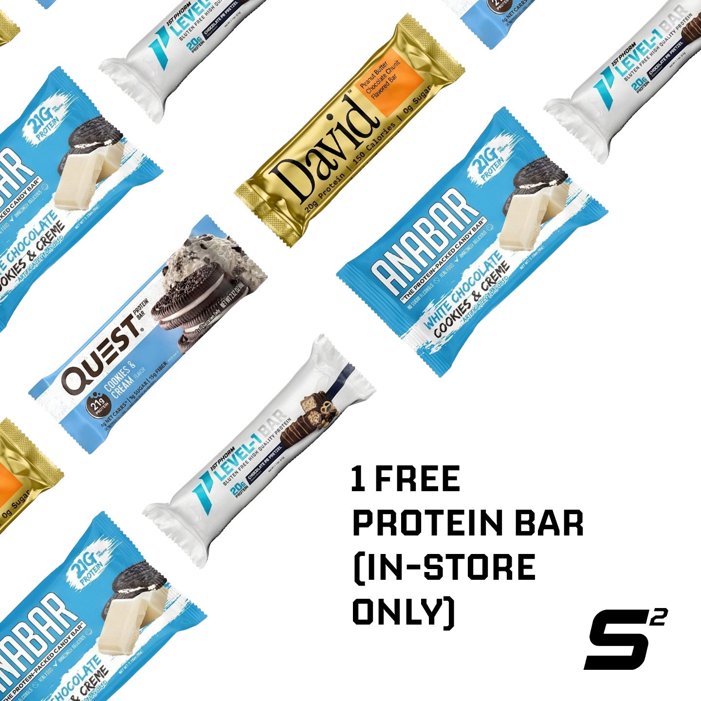 One Complimentary Protein Bar