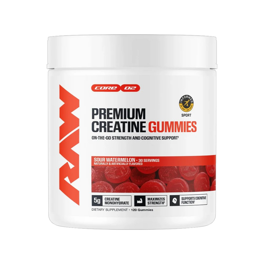 Premium Creatine Gummies, Sour Watermelon