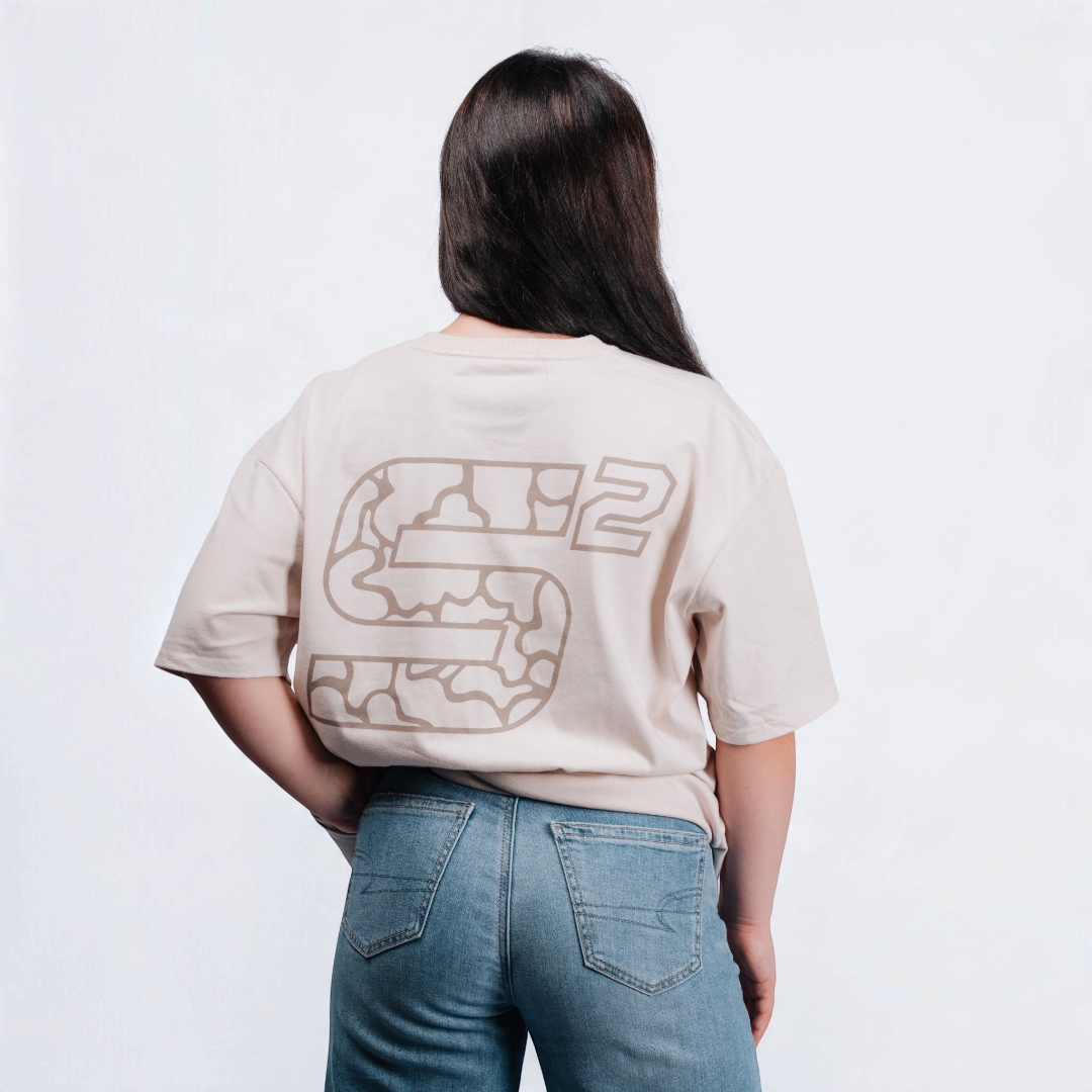 Vintage Camo Oversized Tee