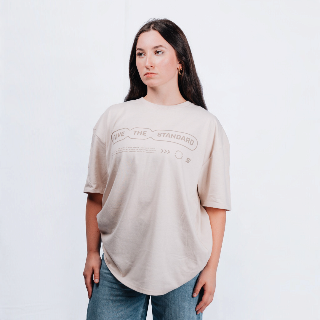 Vintage Camo Oversized Tee
