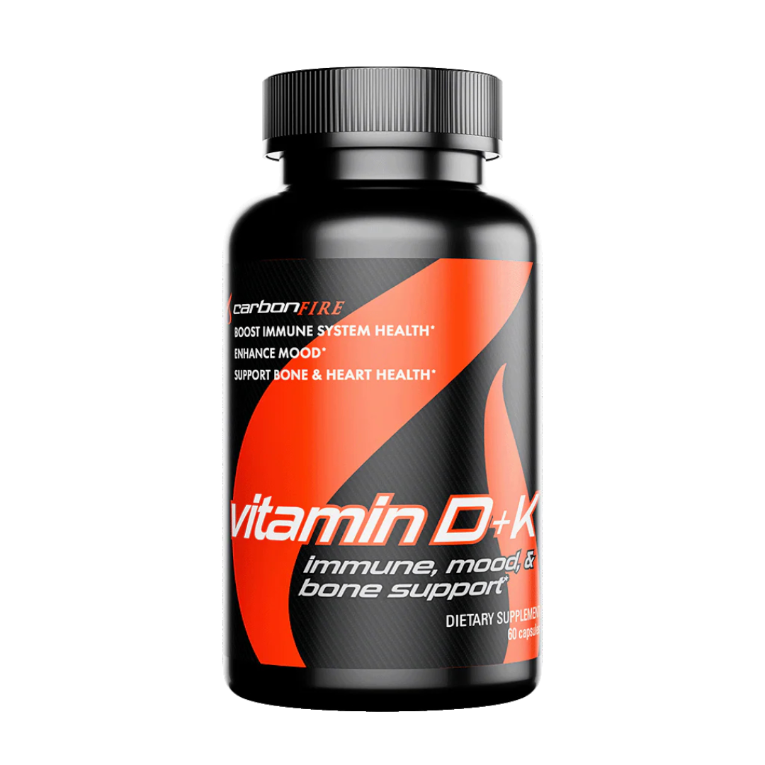 Vitamin D + K, 60 capsules